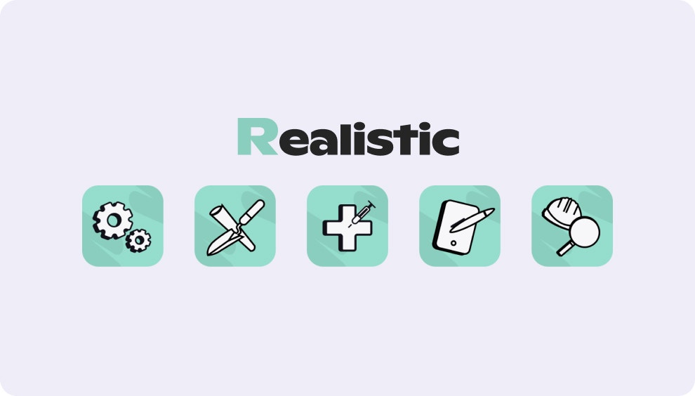 realistic code